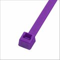 Evermark 7 in. Purple Cable Tie, 50 lbs, 100PK EM-07-50-7-C